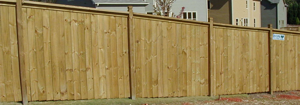 wood privacy fence Atlanta ga