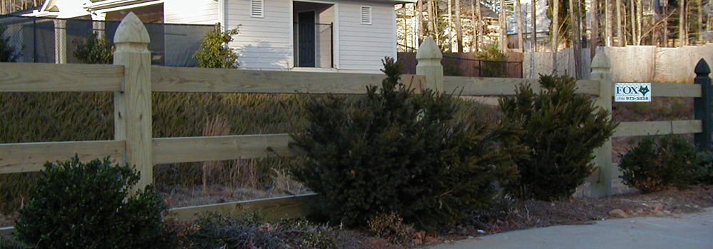 split rail fence Atlanta ga