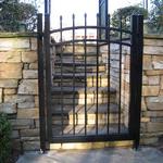 308 Alumi-Guard Arched Belmont Gate