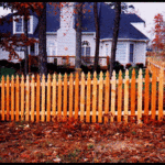 205 French Gothic Cedar Picket Fence