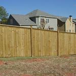 603 Treated Pine Capped w/ Dogear Dado Posts