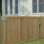 609 Cedar Colonial Capped with Spire Posts