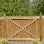 610 Treated Pine with 6x6 Posts & X-frame