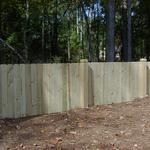 611 Treated Pine Dogeared with 6x6 Posts
