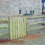 901 West Virginia Treated Split Rail with Wire