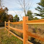 902 Cedar Split Rail Fence